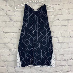Athleta Racerback geometric Tank